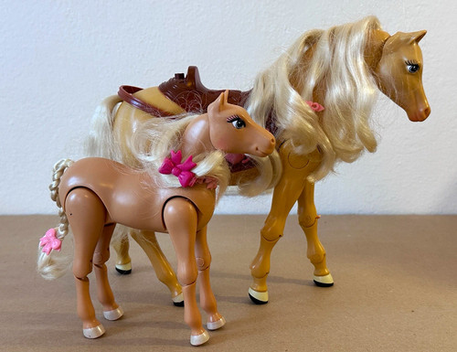 Mattel pferd set laufen - set,
