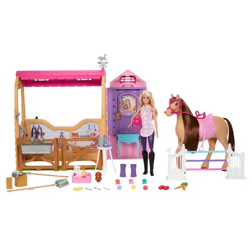 Barbie spielzeugstall spielset - spielzeugstall,