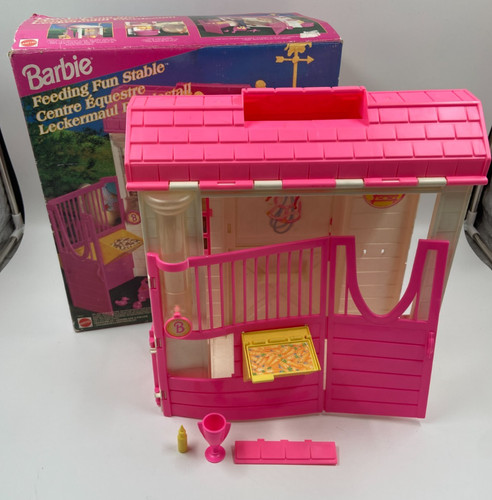 Barbie feeding fun stable - fun,