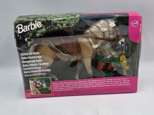 Barbie pferd eating fun - -,