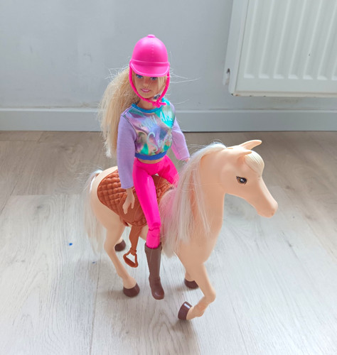 Barbie pferd mit sattel - barbie, und